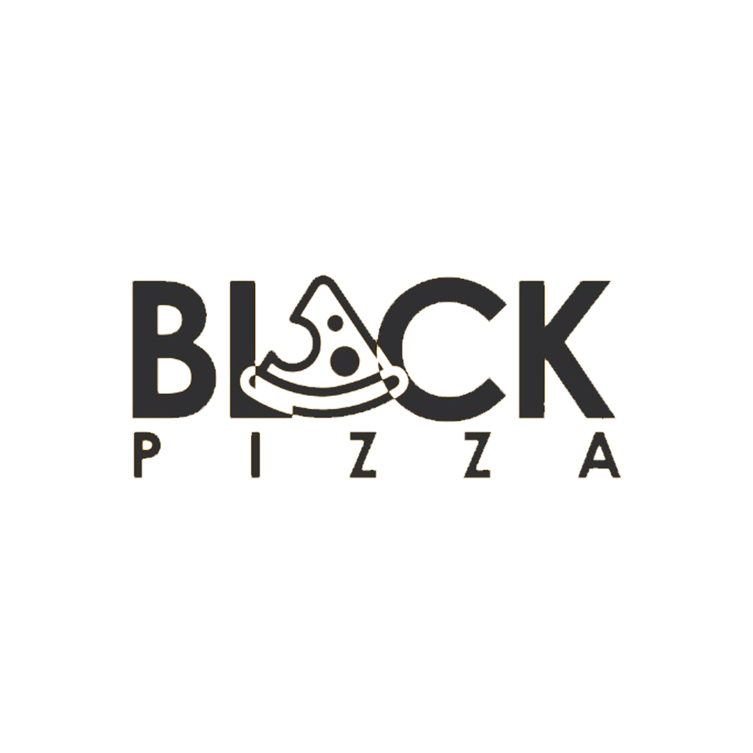 logo black pizza